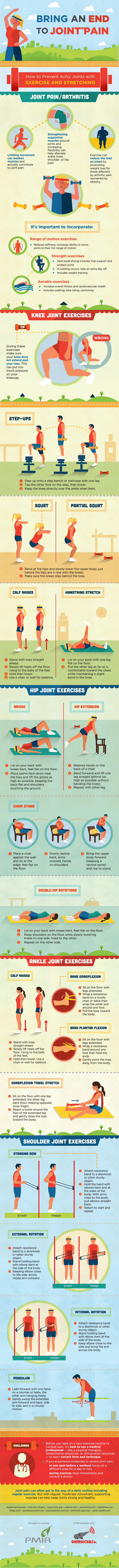 Ending Joint Pain Through Exercise and Stretching